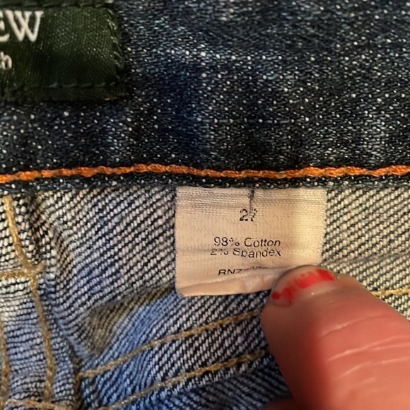 J. Crew Matchstick Stretch Low-Rise Cropped Jeans - Picture 7 of 7